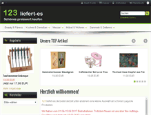 Tablet Screenshot of 123liefert-es.de